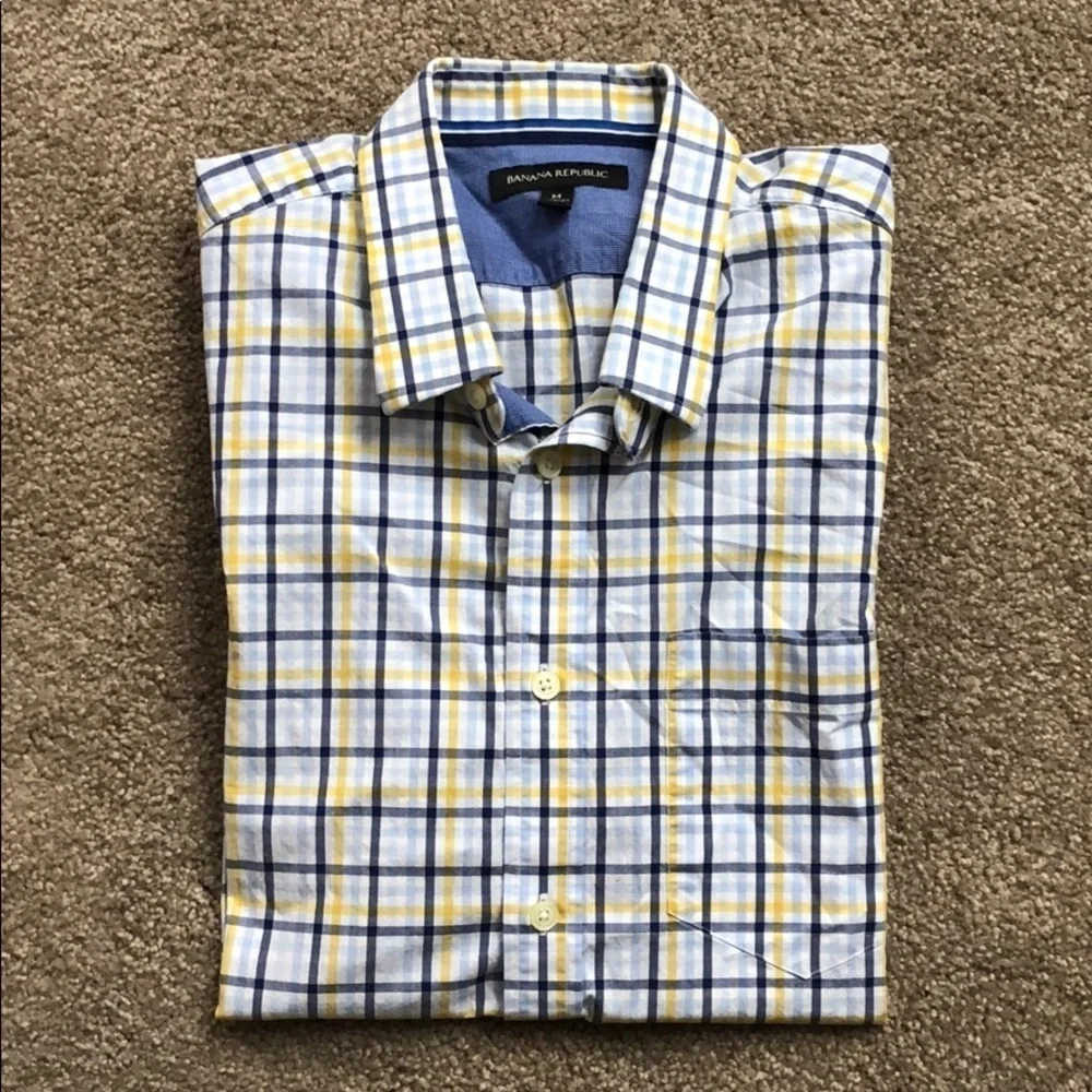 Men’s Banana Republic SS button up